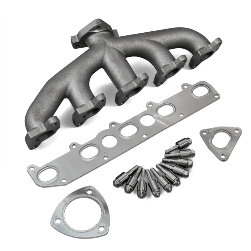 Performance exhaust manifold, extended stud kit and gasket package for TD5 Defender and Discovery